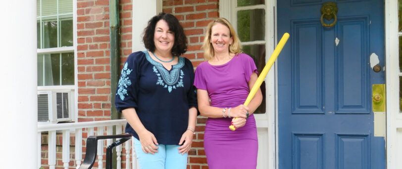 Meme Wheeler (left), Executive Director of The Chase Home, and Karen Andronaco (right), VP, Market Manager from Partners Bank’s Rye, New Hampshire branch